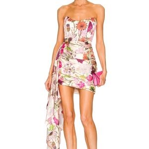 Katie May Chasing Dawn Gown in Pink Daisy.  Size M. New with tags.  Retail 335.